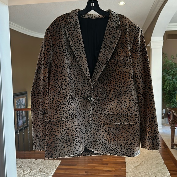 The Attico leopard blazer jacket - Picture 4 of 16